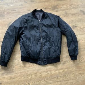 Uniqlo bomber style jacket with utility pockets